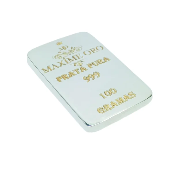 Barra de Prata 1000, 100g