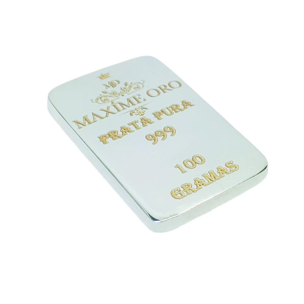 Barra de Prata 1000, 100g