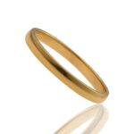 Aliança em Ouro Amarelo 18k, 2,2mm