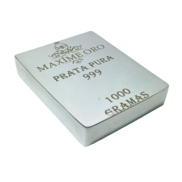 Barra de Prata 1000, 1kg