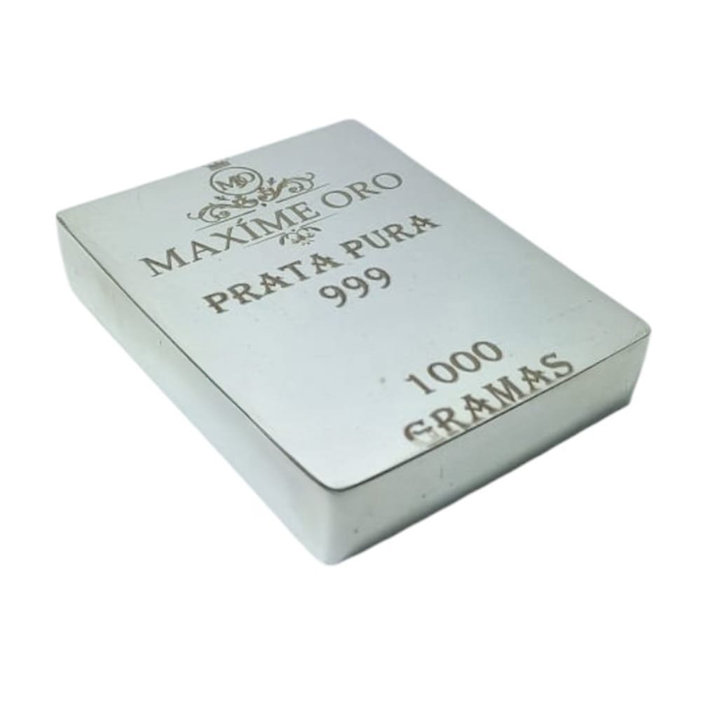 Barra de Prata 1000, 1kg