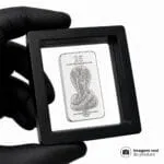 Barra Personalizada Serpente de Prata Pura 25g (Ag999) - Imagem 2