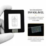 Barra Personalizada Serpente de Prata Pura 25g (Ag999) - Imagem 4