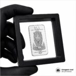 Barra Personalizada Onça de Prata Pura 31,1g (Ag999) - Imagem 2
