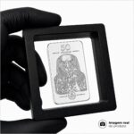 Barra Personalizada Águia de Prata Pura 50g (Ag999) - Imagem 2